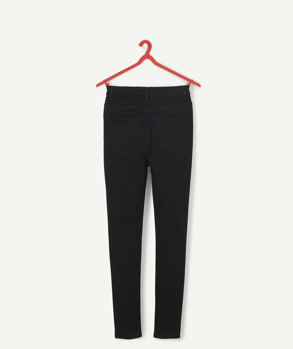 JEGGING TAILLE HAUTE FILLE NOIR LESS WATER