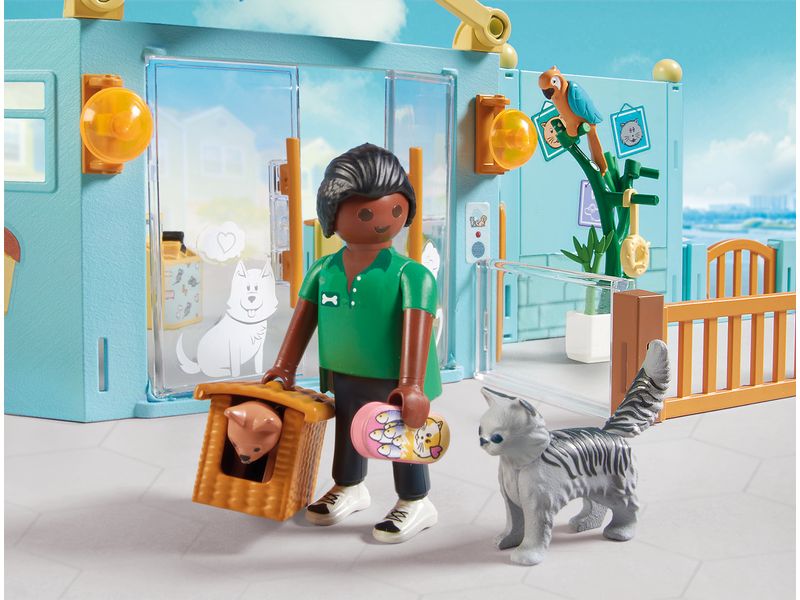 Playmobil My Life Tierhotel 71742 Spielfiguren-Set