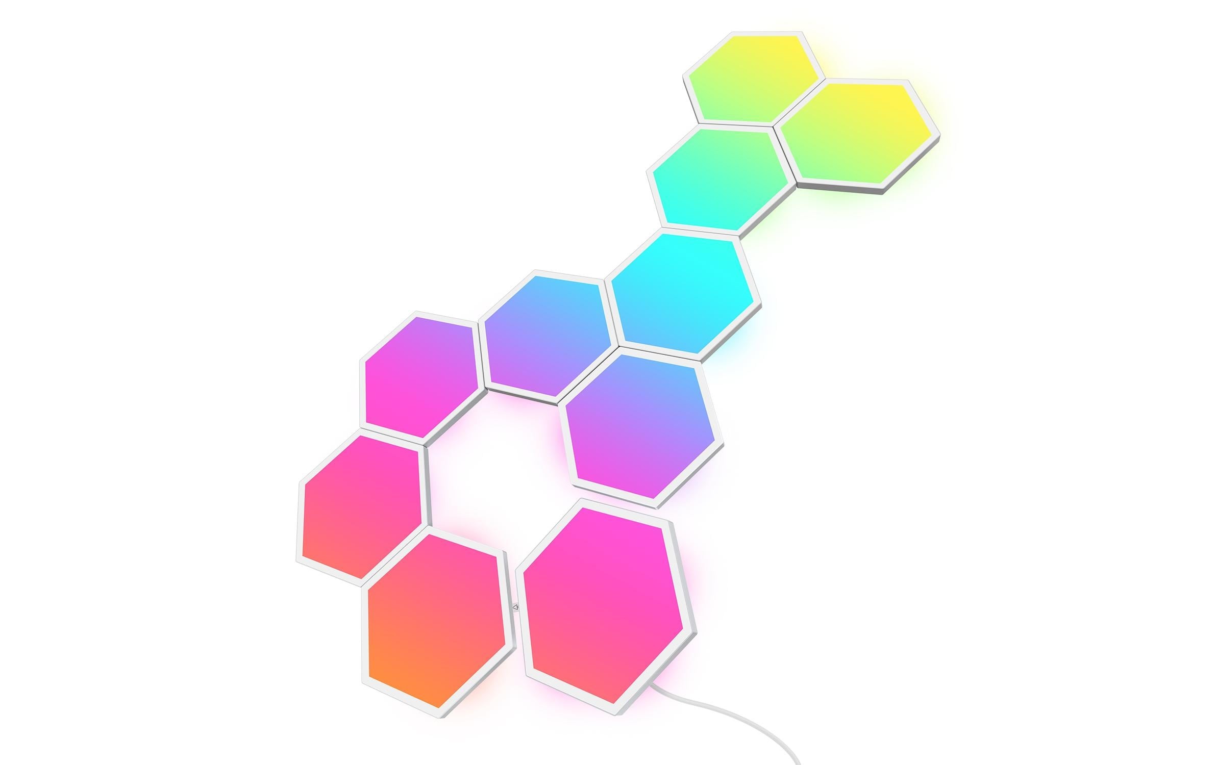 Govee Pendelleuchte »Glide Hexa, 10er« Farbwechsler