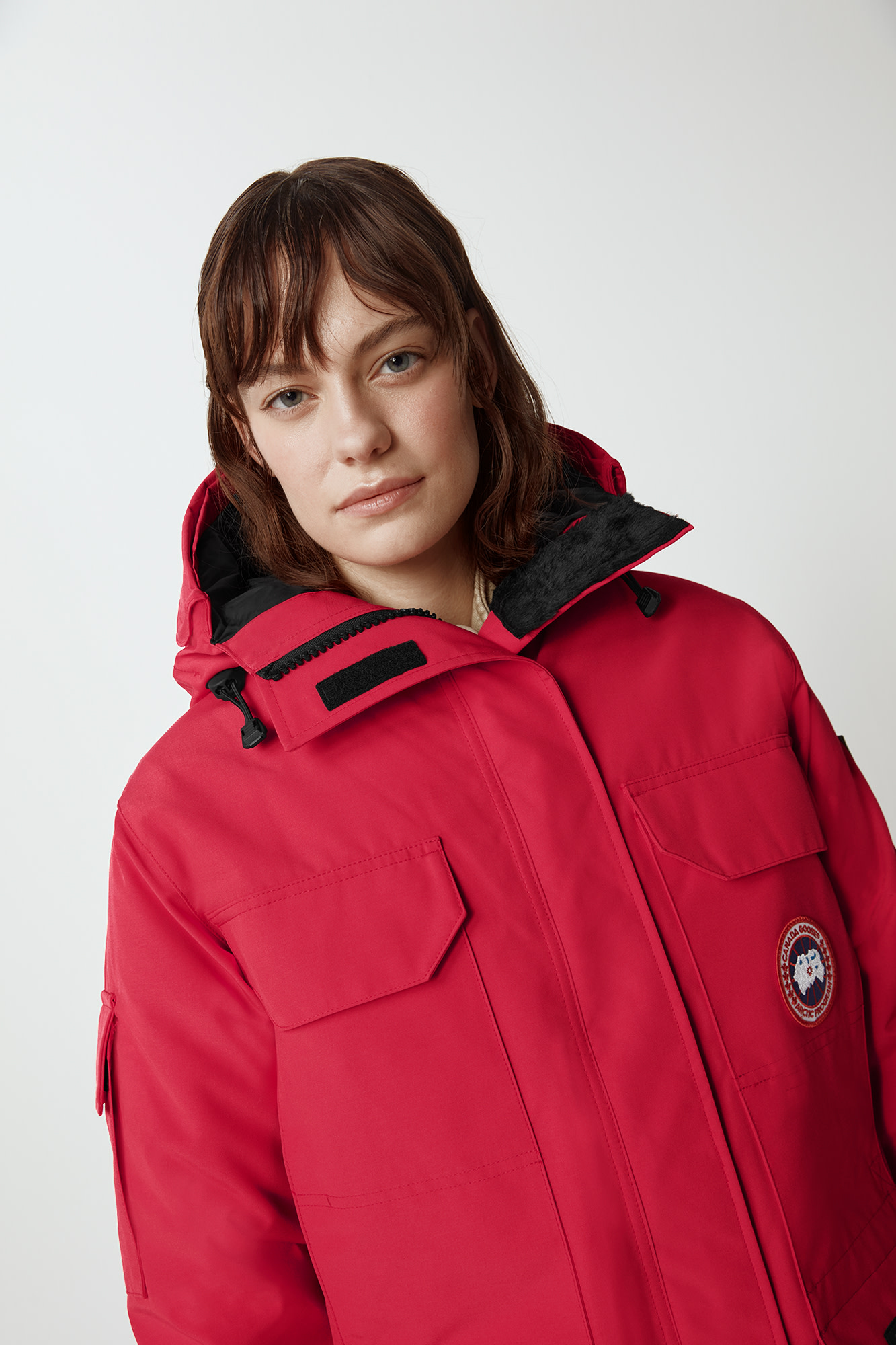 Canada Goose Expedition Parka Women Red