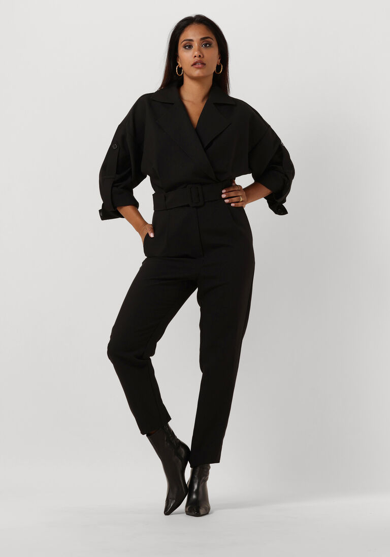 NOTRE-V zwarte notre-v jumpsuit nv-benny jumpsuit