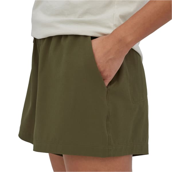Short PATAGONIA W'S FLEETWITH SHORTS FATIGUE GREEN