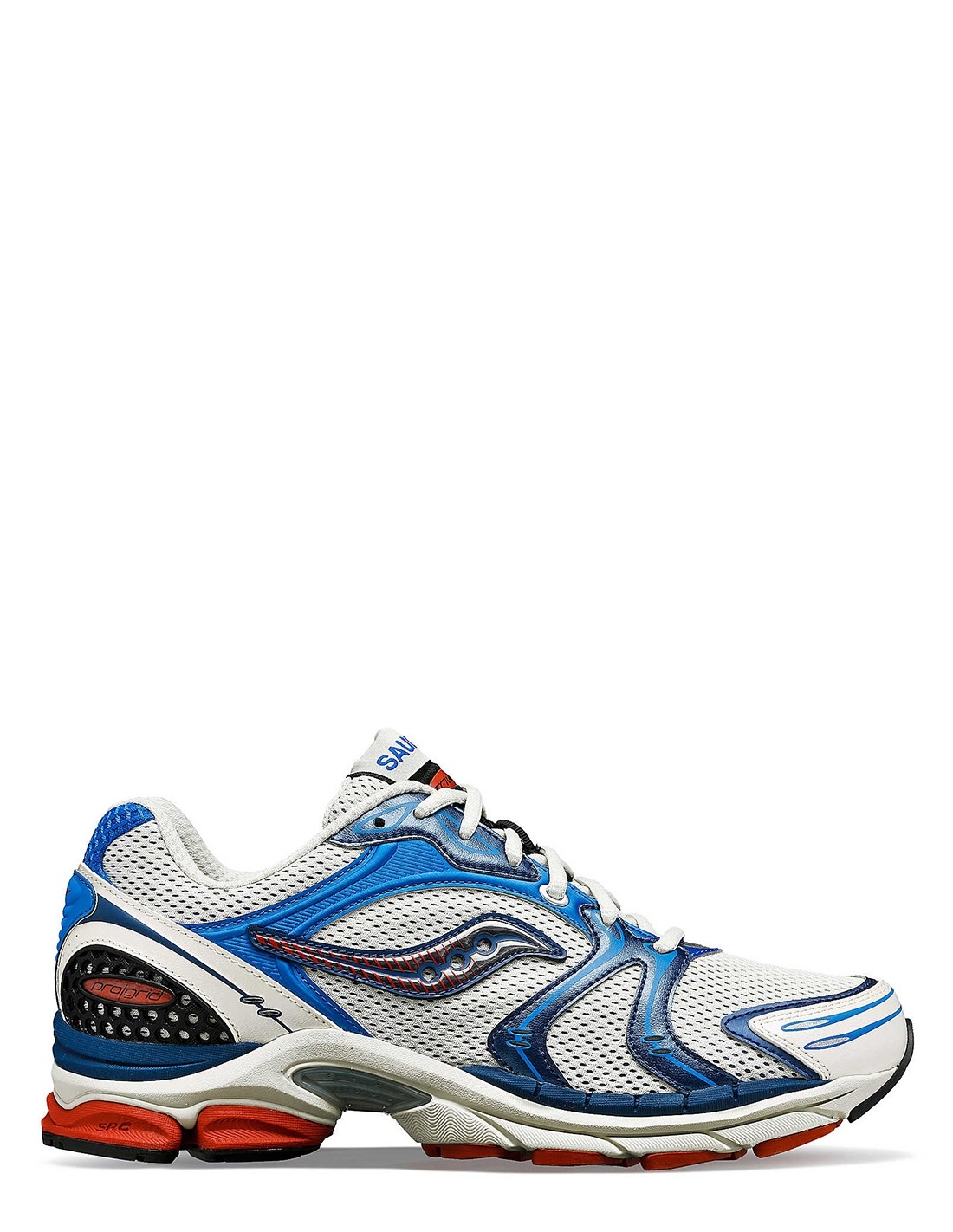 saucony Sneakers Homme Progrid Triumph 4 Blanc/Bleu