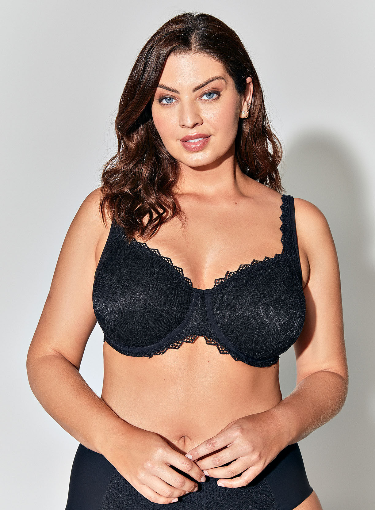 Liz Soutien-gorge Minimiseur en dentelle Lisa noir