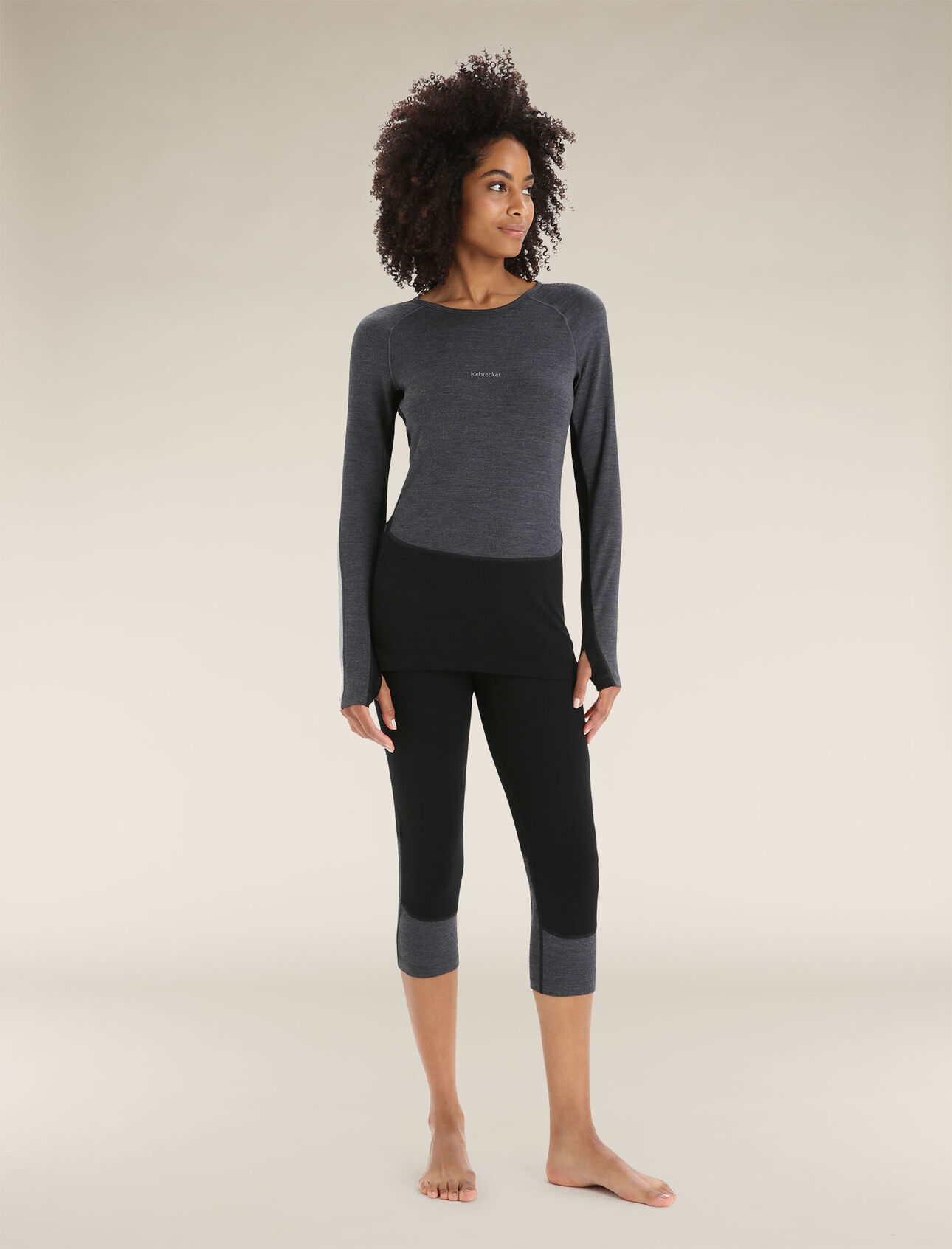 Icebreaker ZoneKnit 200 LS Crew W's