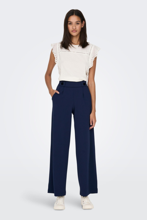 Jacqueline de Yong blauwe dames broek