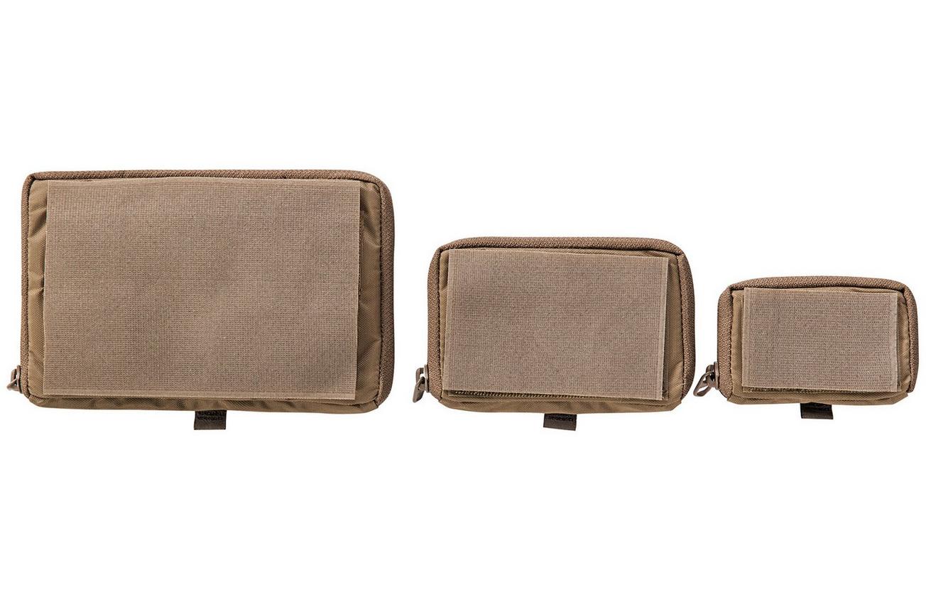 Tasmanian Tiger Mesh Pouch VL Set 7222-346, bruin, set van 3 organizers