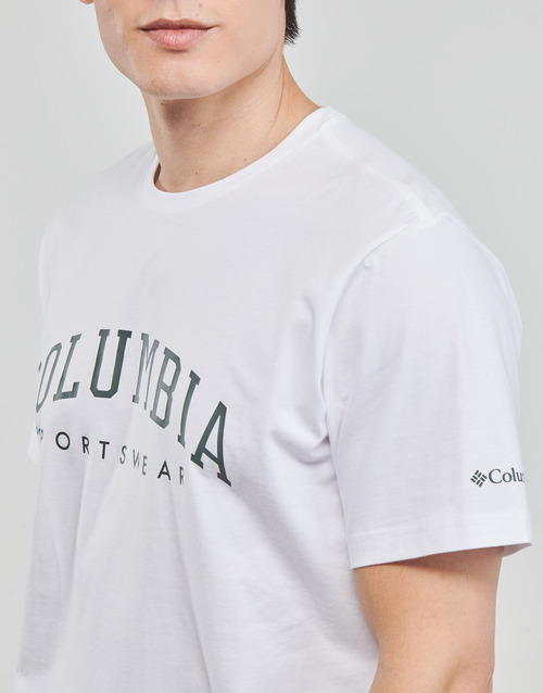 Columbia - ROCKAWAY RIVER GRAPHIC SS TEE - Blanc