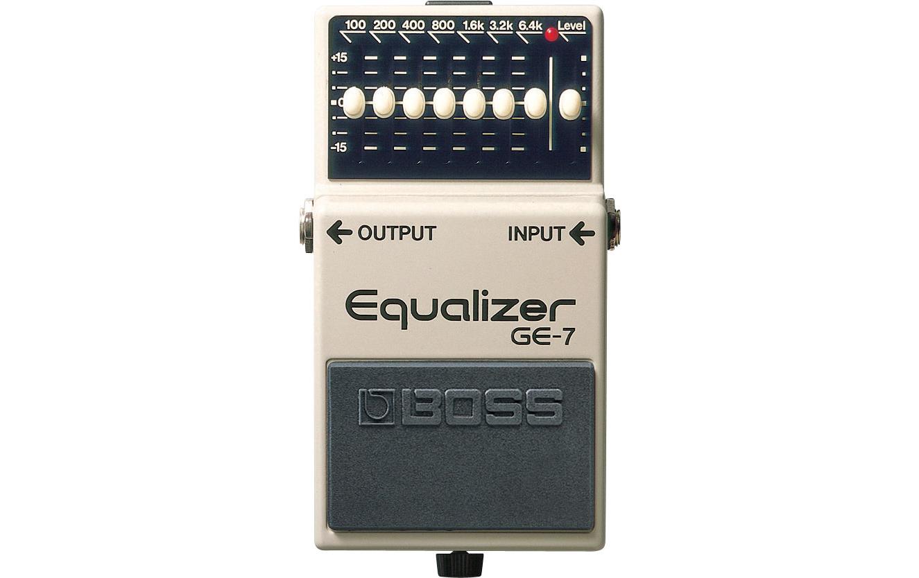 Pedal GE-7<br>Leistungsfähiger 7-Band Equalizer