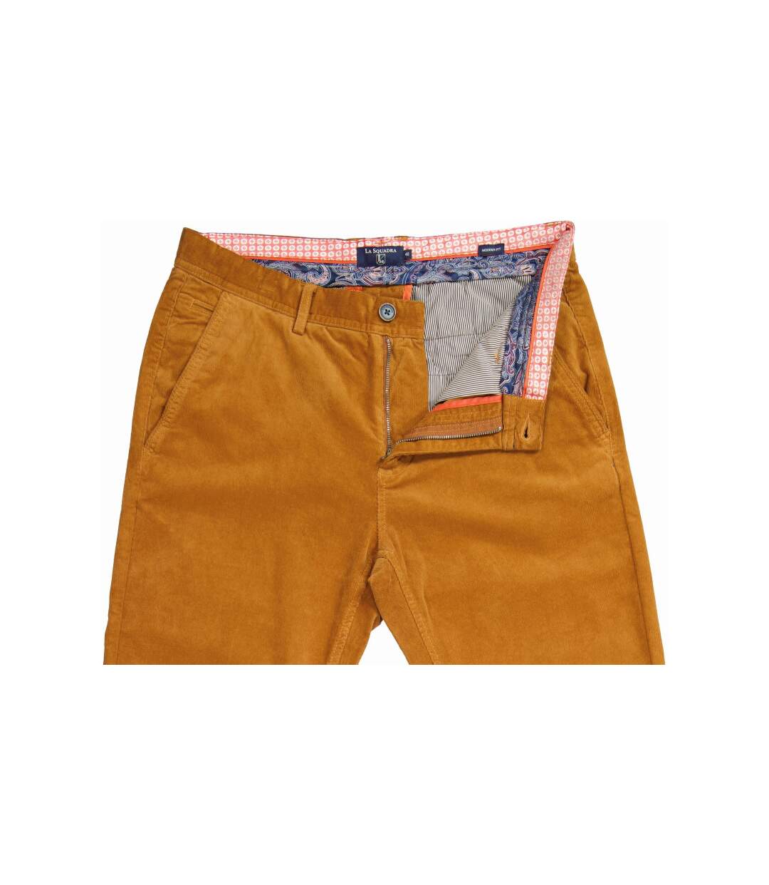 Pantalon chino velours cotelé