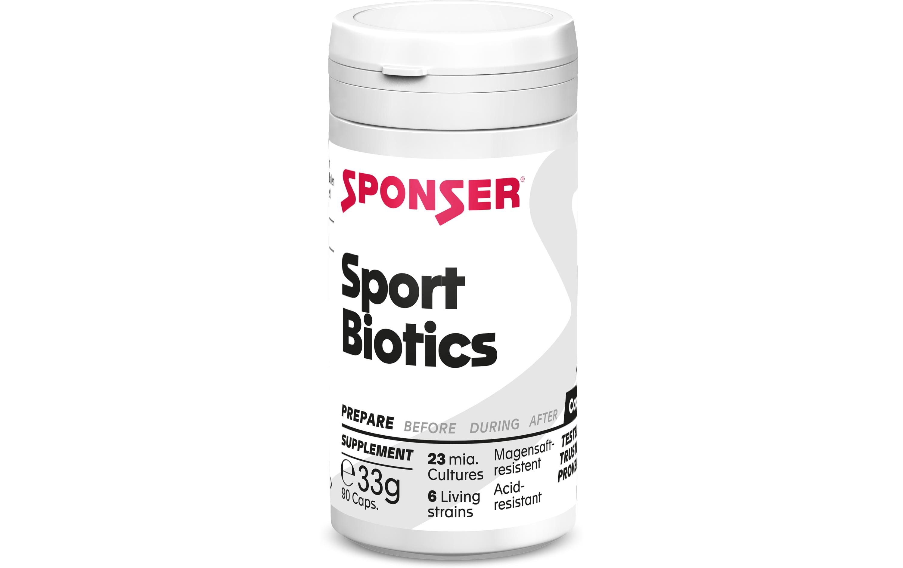 Kapseln Sport Biotics 33 gProbiotikum zur Unterstützung von Darmgesundheit und Immunfunktion