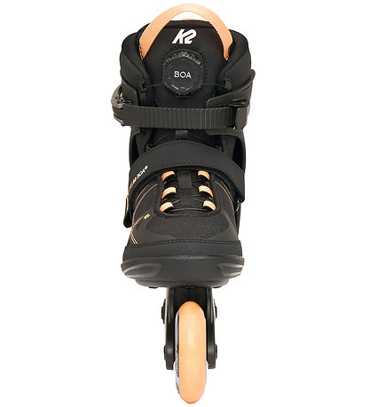 K2 Rollschuhe - Alexia 80 Boa - Schwarz/Orange - Inline