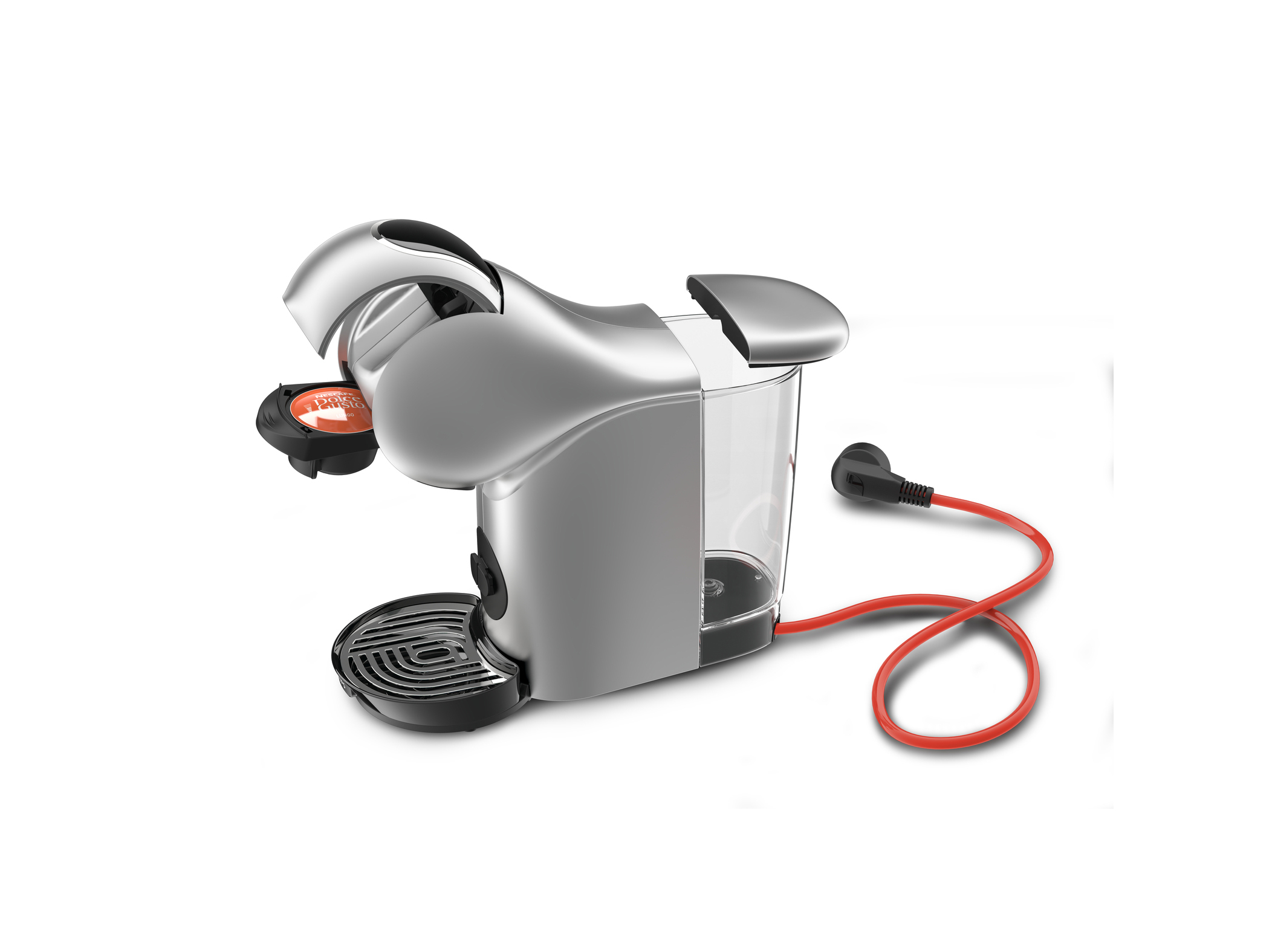 MÁQUINA DE CAFÉ KRUPS NESCAFÉ DOLCE GUSTO GENIO S TOUCH KP440EP16 - SILVER