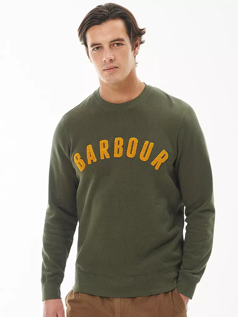 BARBOUR Sweater olive