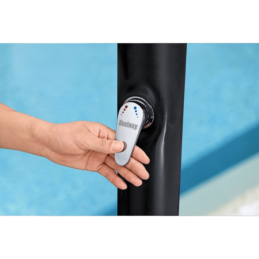 Douche d'extérieur solar flow noir 20 l