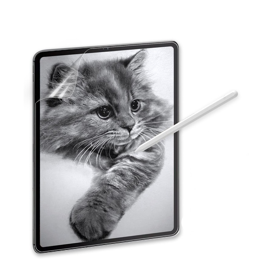 Samsung Galaxy Tab A11  Plus / A9  Plus Papier-Textur Vollbild Panzer Display Schutzfolie (Paper-Feel)