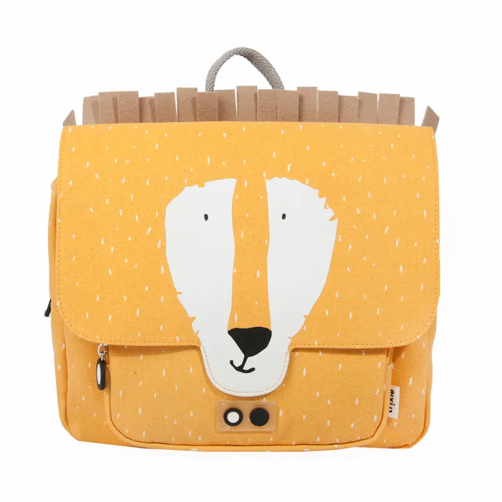 Trixie Cartable Mr Lion | Jaune