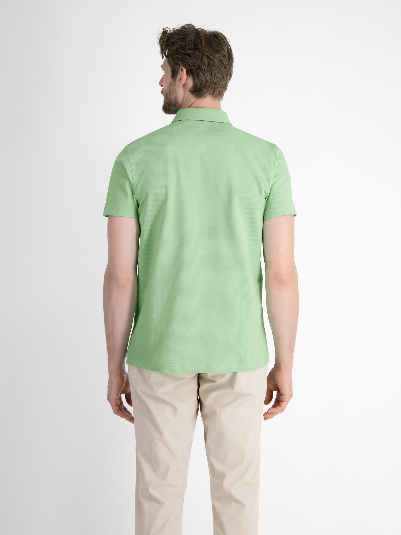 Herren Poloshirt mit Reißverschlusskragen