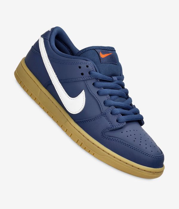 Nike SB Dunk Low Pro Iso Schuh (navy white navy gum)
