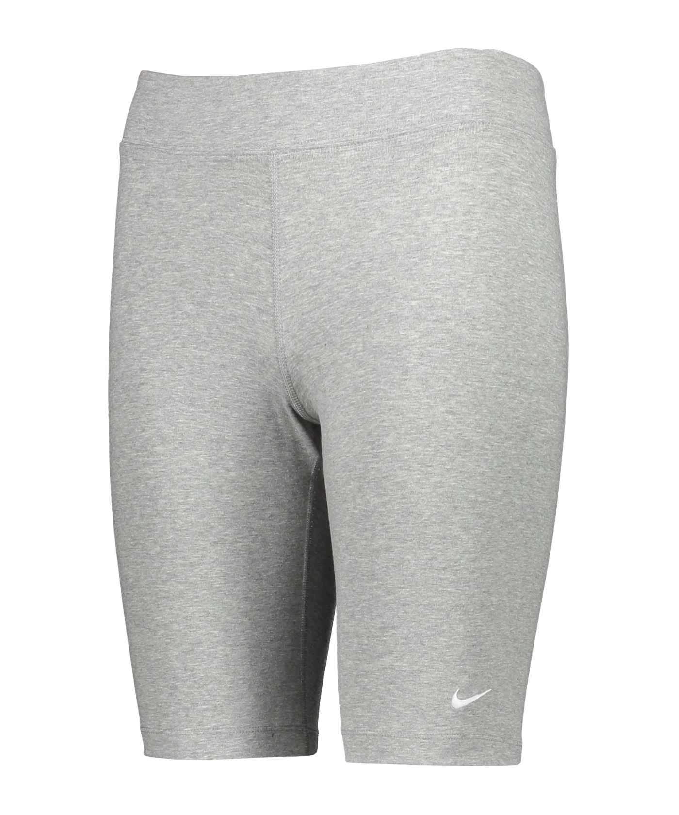 Nike Essential Biker Short Damen Grau Weiss F063