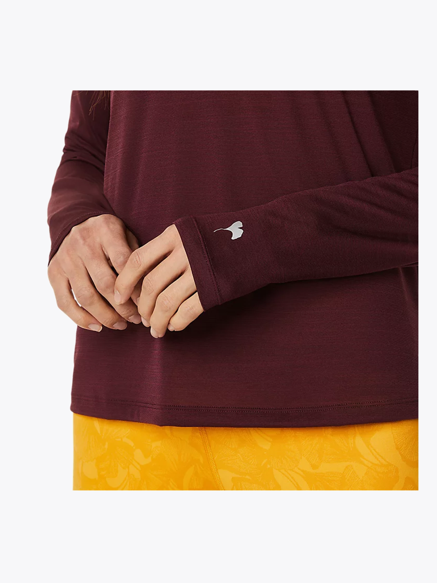 Mock Neck Run Long Sleeve Top