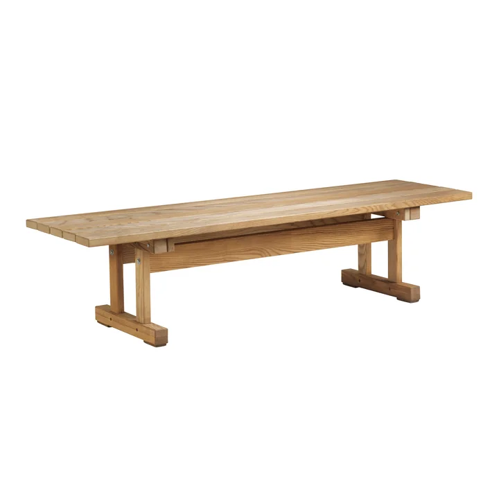 FDB Møbler - M15 Gartenbank 49,5 x 180 cm, Esche natur geölt