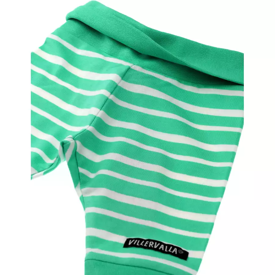 Villervalla Hose Stripes kaktus
