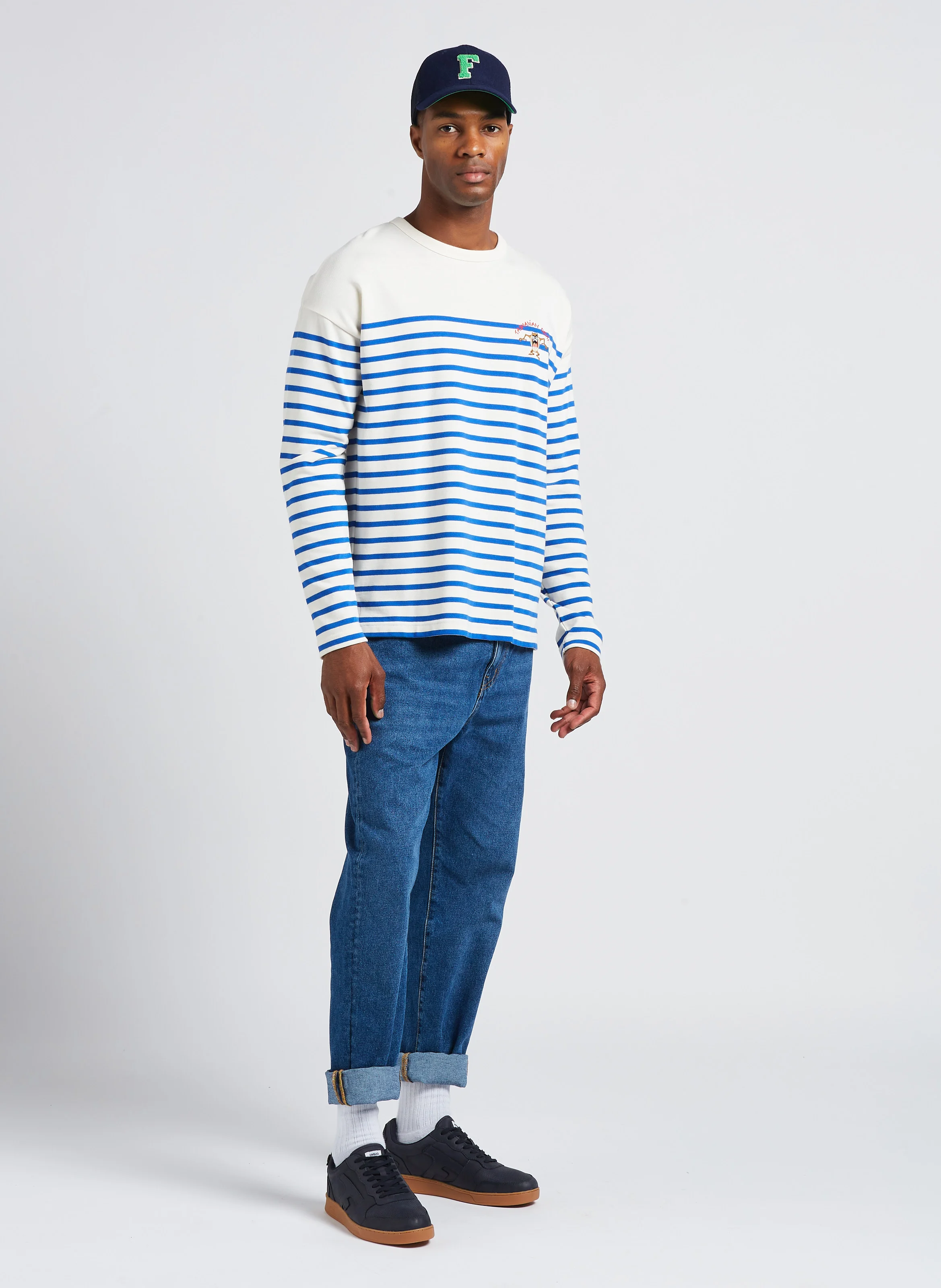 Jean droit en denim| Jean Stone