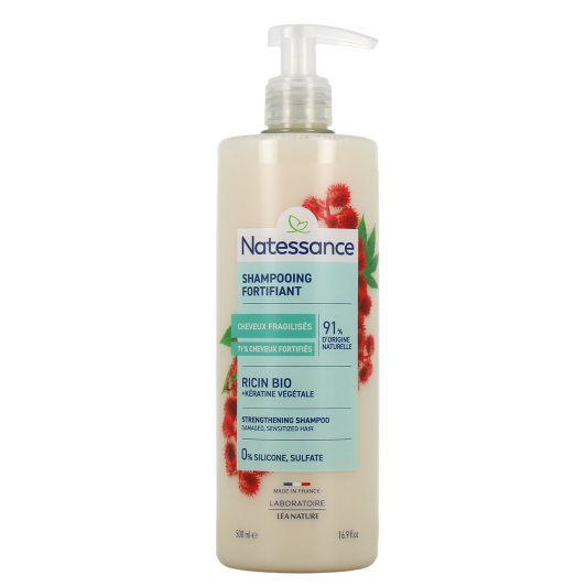 Shampooing réparateur fortifiant Natessance - Cheveux normaux à fragilisés