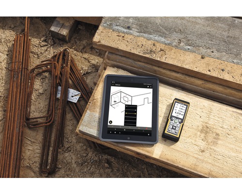 Stabila LD520 laser-afstandsmeter met digitale doelbepaling