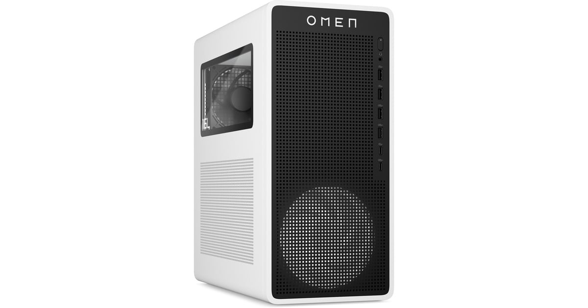 OMEN16L Gaming Desktop PC TG03-0062nd (BN0G1EA)  (Wit | Core Ultra 7 265F | RTX 5060 Ti | 16 GB | 1 TB SSD)