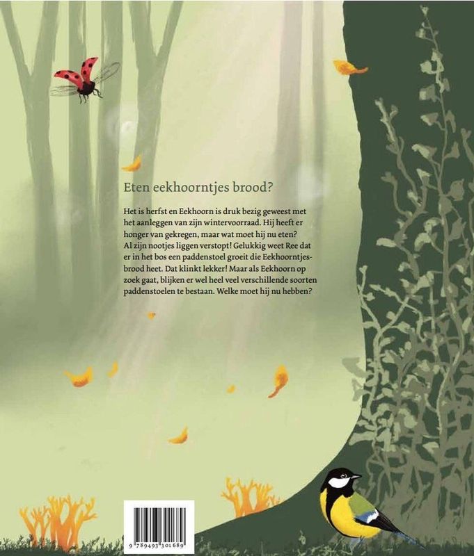 Eekhoorn - Paddenstoelen - Prentenboek - Herfst - Bosdieren