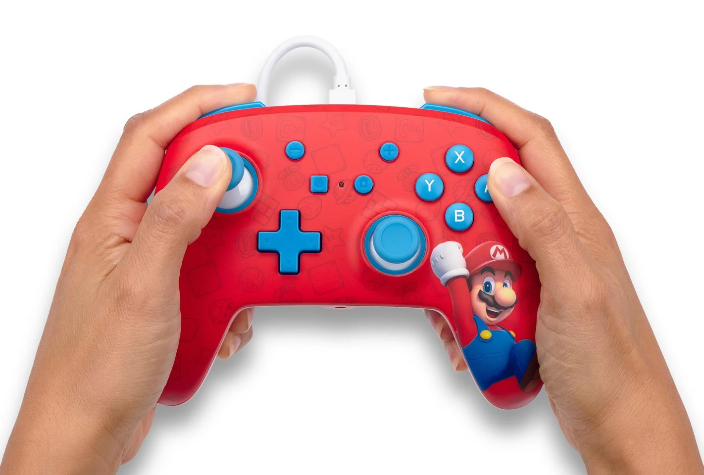 PowerA NSW ENH Wired Controller - WOO HOO MARIO /Nintendo Switch