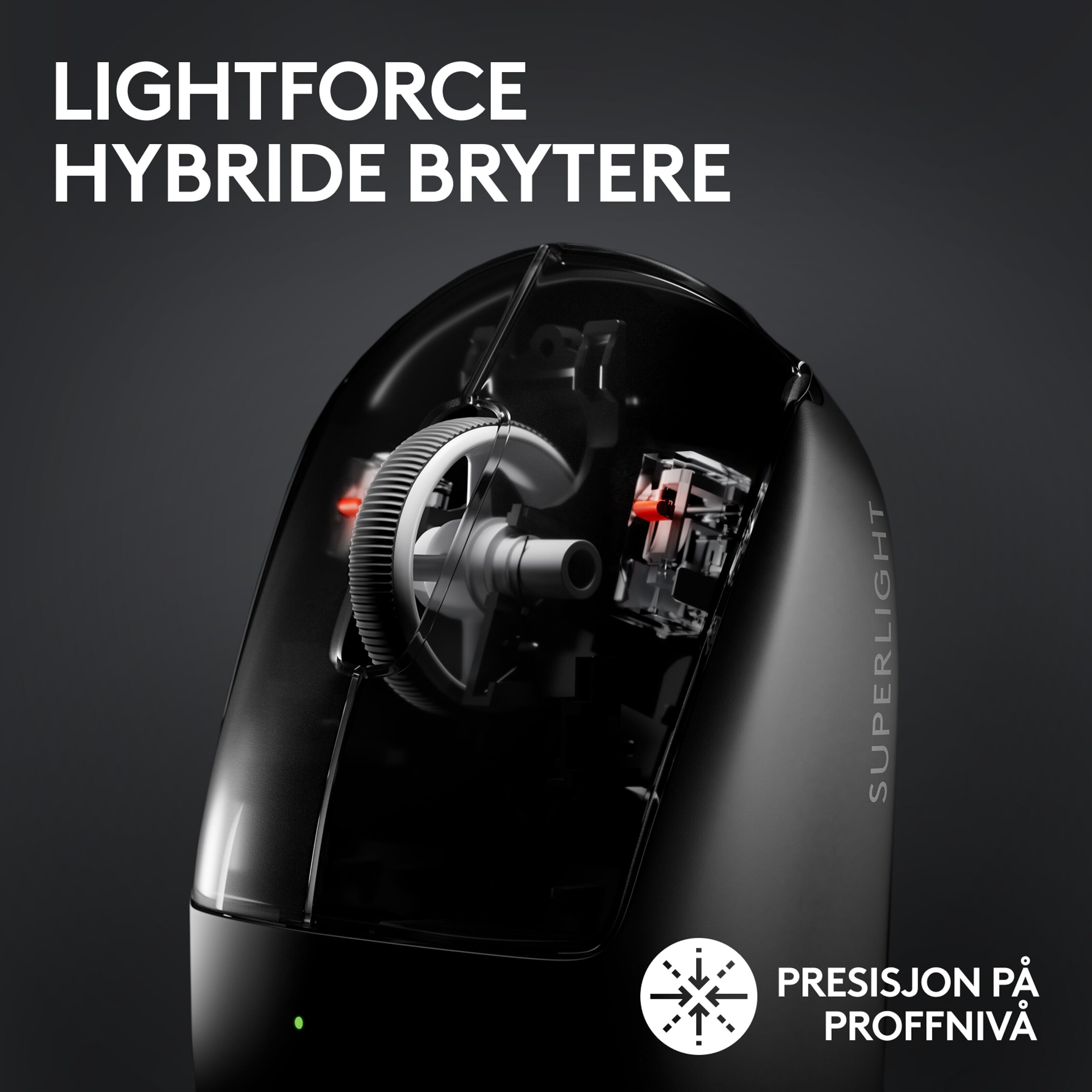 Logitech G Pro X Superlight 2 Trådløs mus