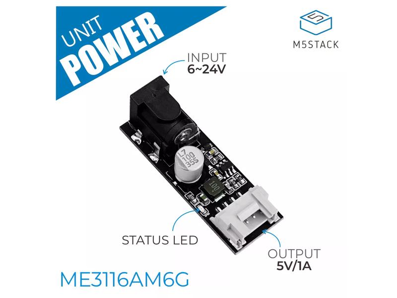 M5Stack Buck Konverter 5 V Abwärtswandler Modul ME3116AM6G