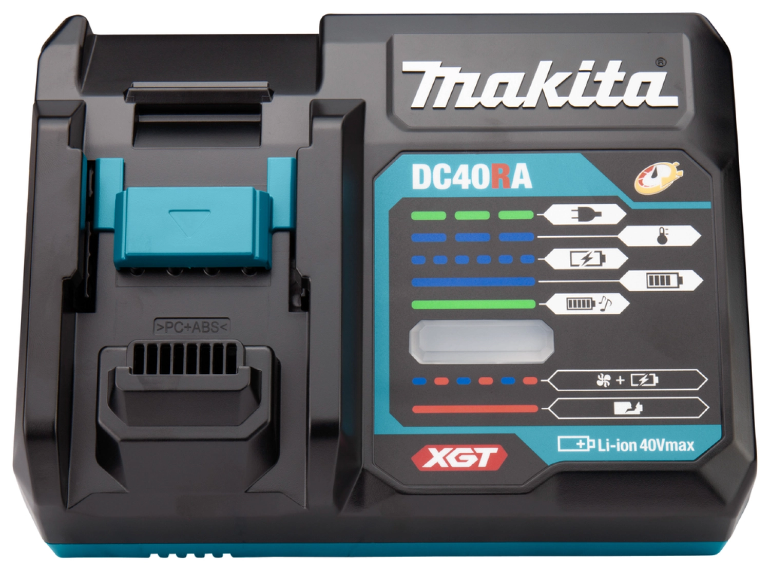Makita DC40RA XGT 40 V Max Li-Ion accu snellader