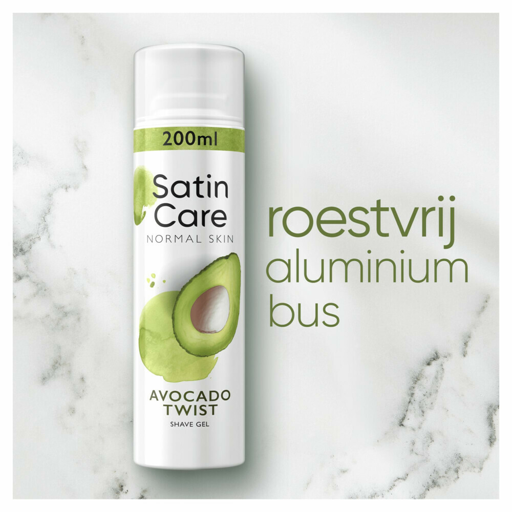 Gillette Venus Scheergel Satin Care Avocado Twist200 ml