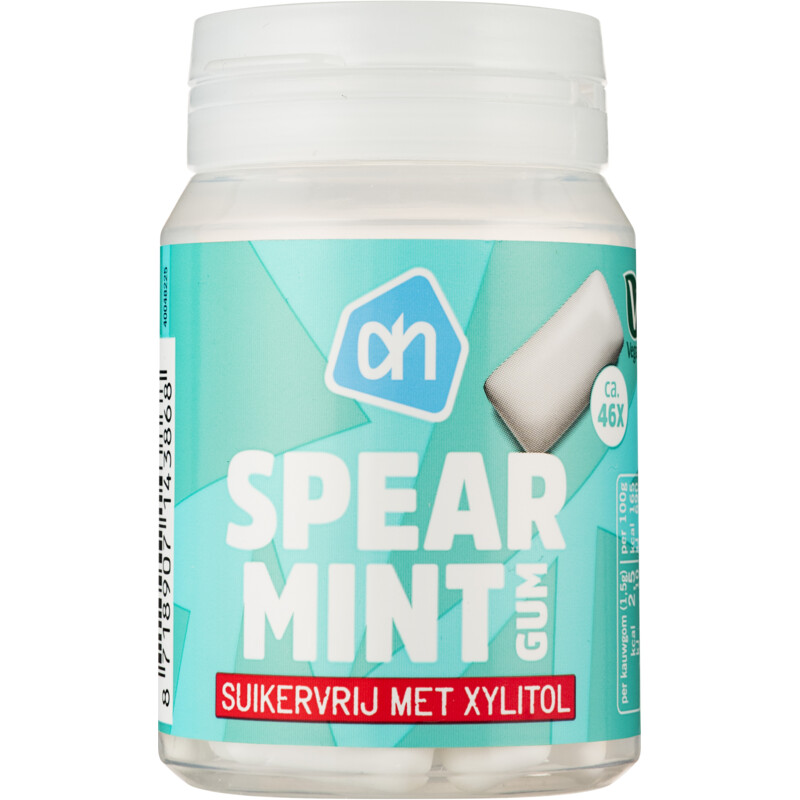 AH Spearmint gum suikervrij