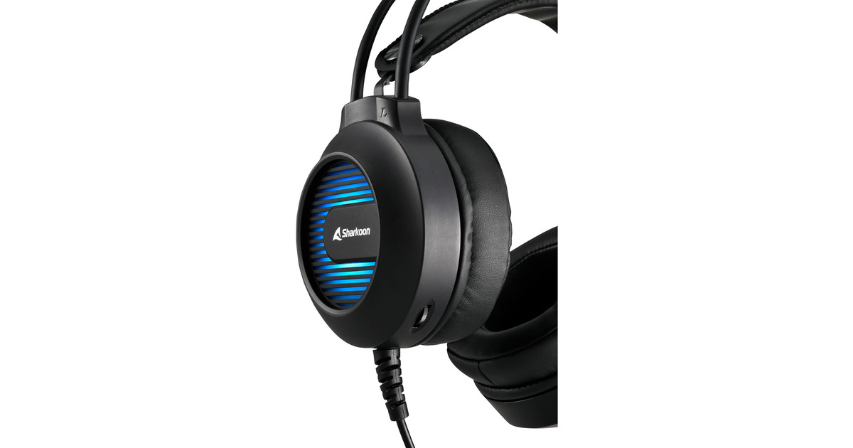 SharkoonSKILLER SGH20 over-ear gaming headset  (Zwart, Pc, PlayStation 5)