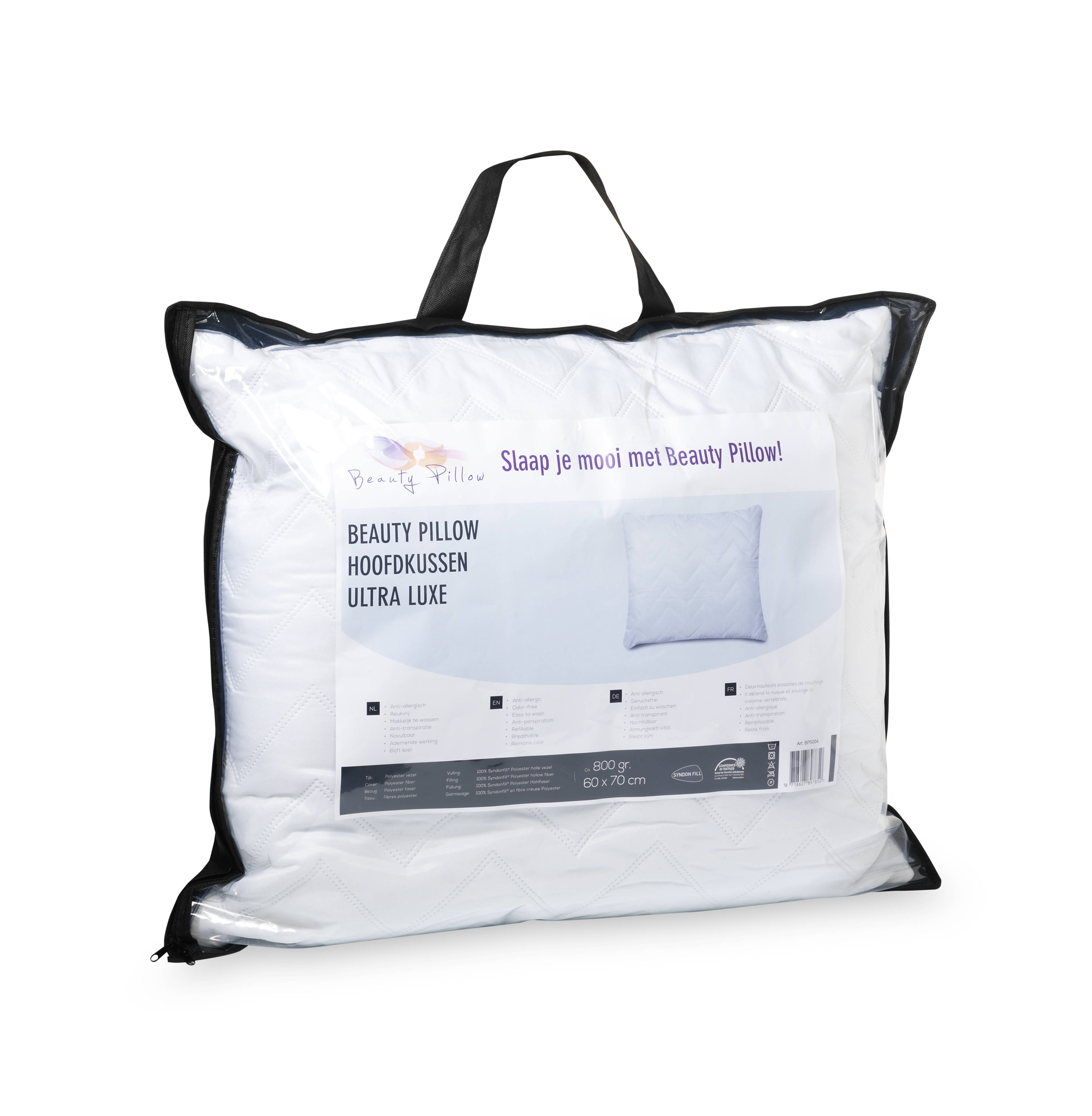 Beauty Pillow percal hoofdkussen medium (60x70 cm)