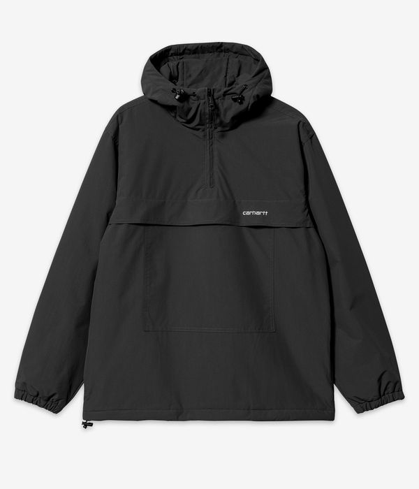 Carhartt WIP Windbreaker Pullover Supplex Jacke (black white)