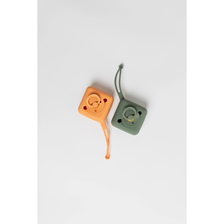 BIBS® Schnullerbox Silikon sage