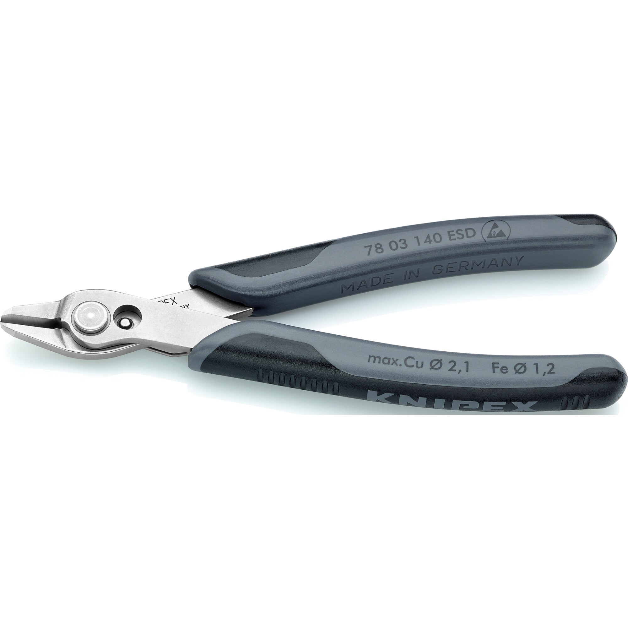 Knipex Elektronik-Zange Electronic-Super-Knips 7803140 ESD