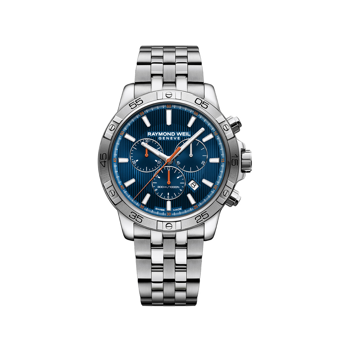 Montre Raymond Weil Tango homme chronographe acier