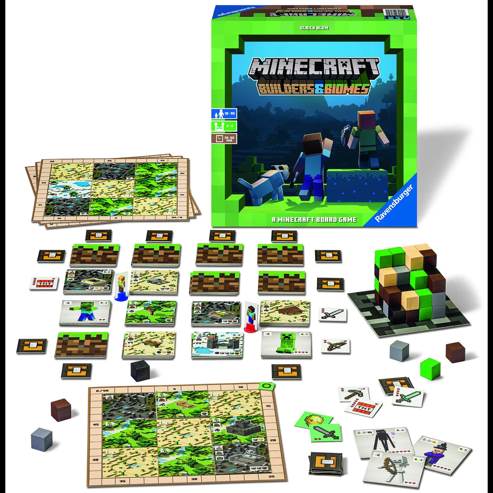 Køb Ravensburger Minecraft Board Game SV/DA/NO/FI