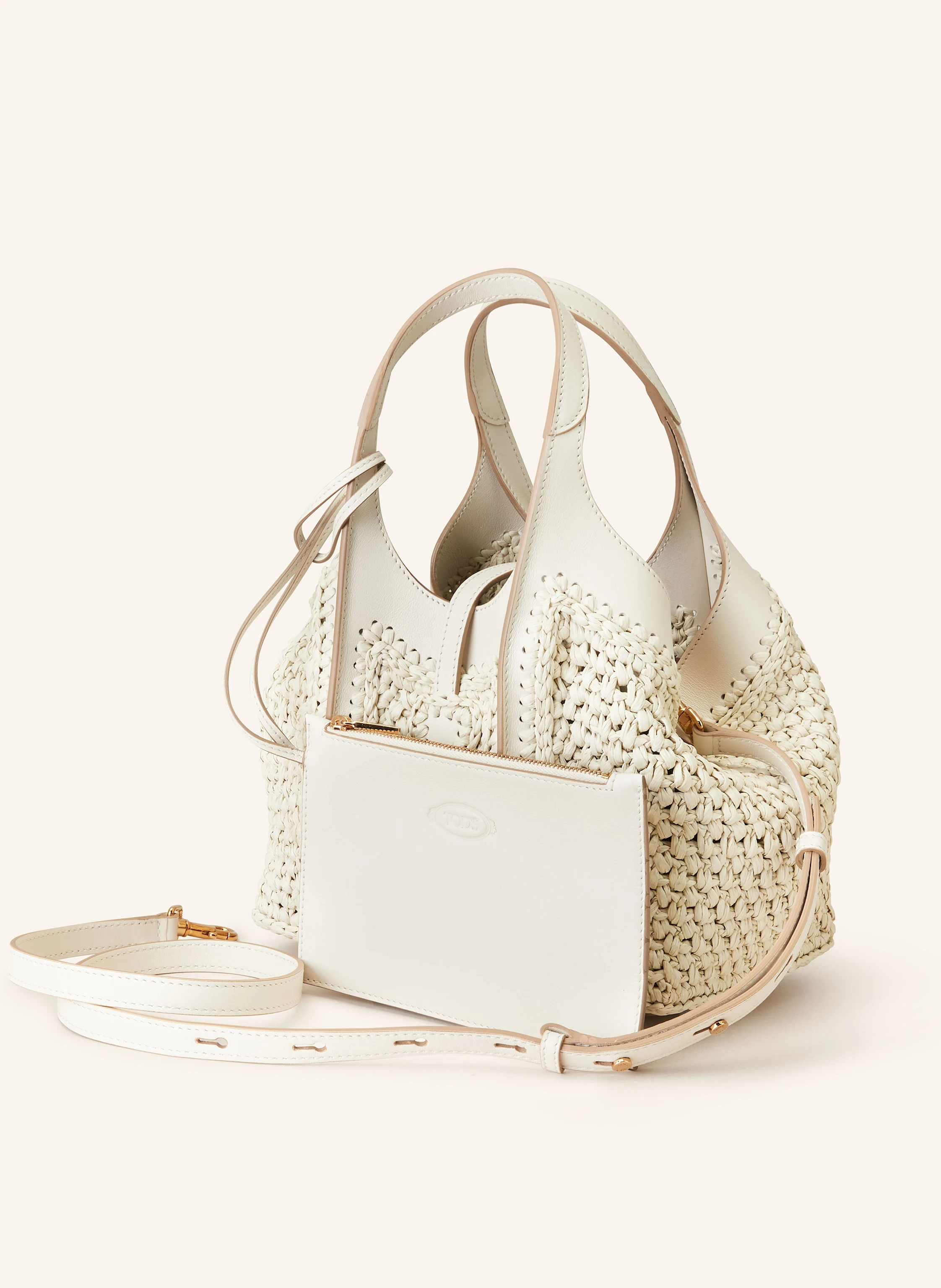 TOD'S Shopper CROCHET MINI