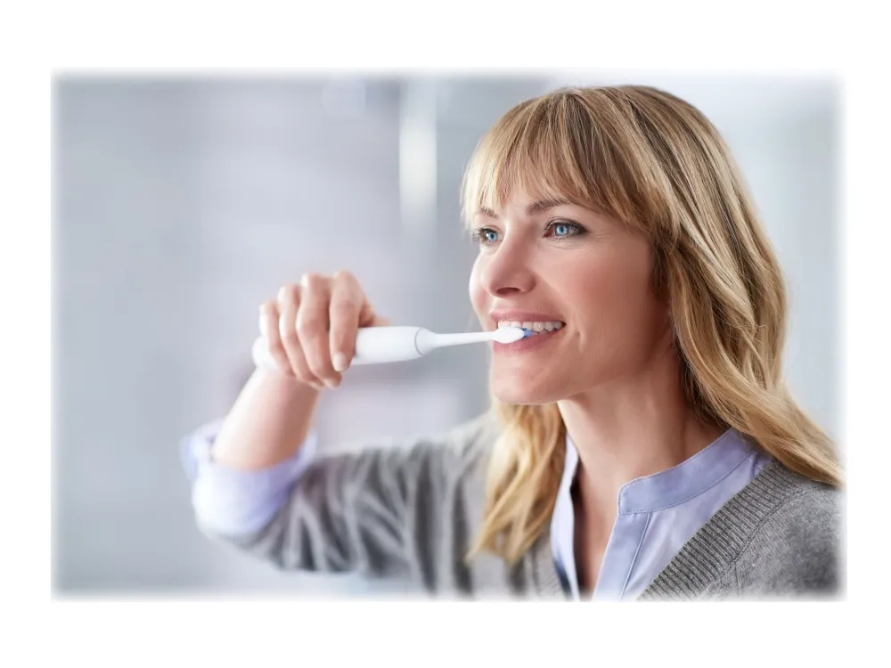 Philips Sonicare ProtectiveClean 6100 HX6877 - trådløs - hvid/sølv
