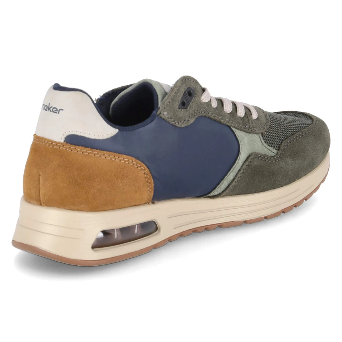 RiekerLow Sneaker - grün kombi