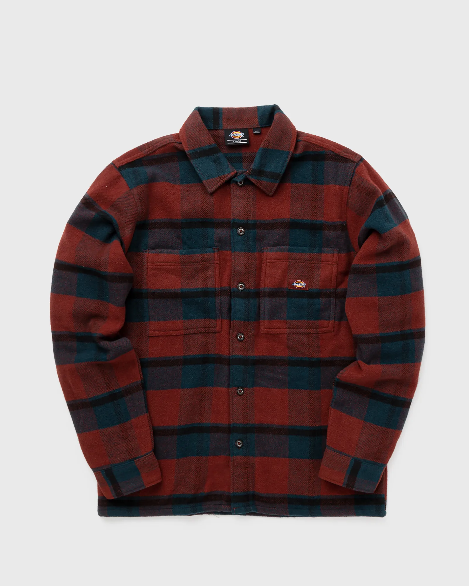 DICKIES PLAID COALING LS SHIRT