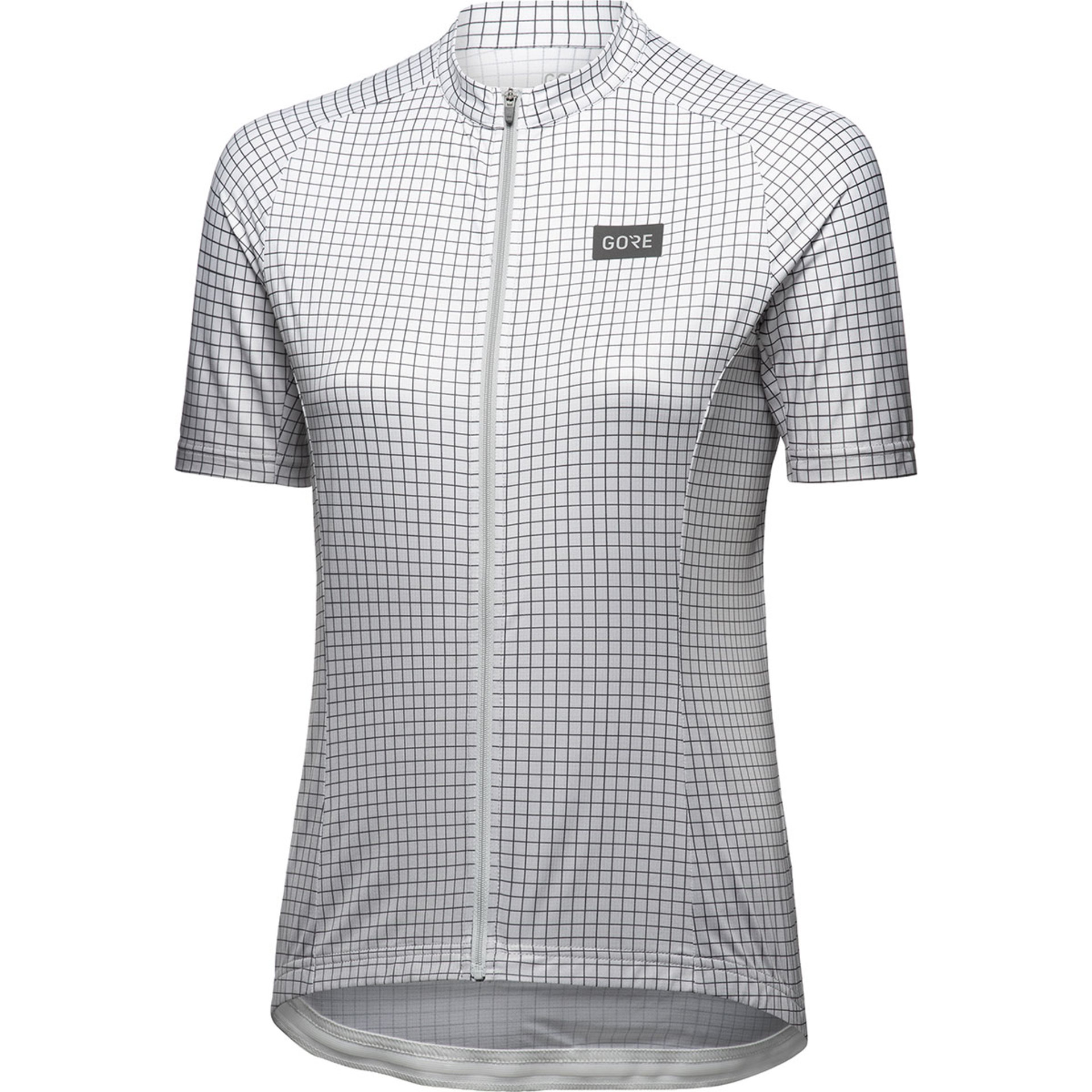 GORE Wear Grid Fade Fietsshirt Korte Mouwen Grijs/Wit Dames